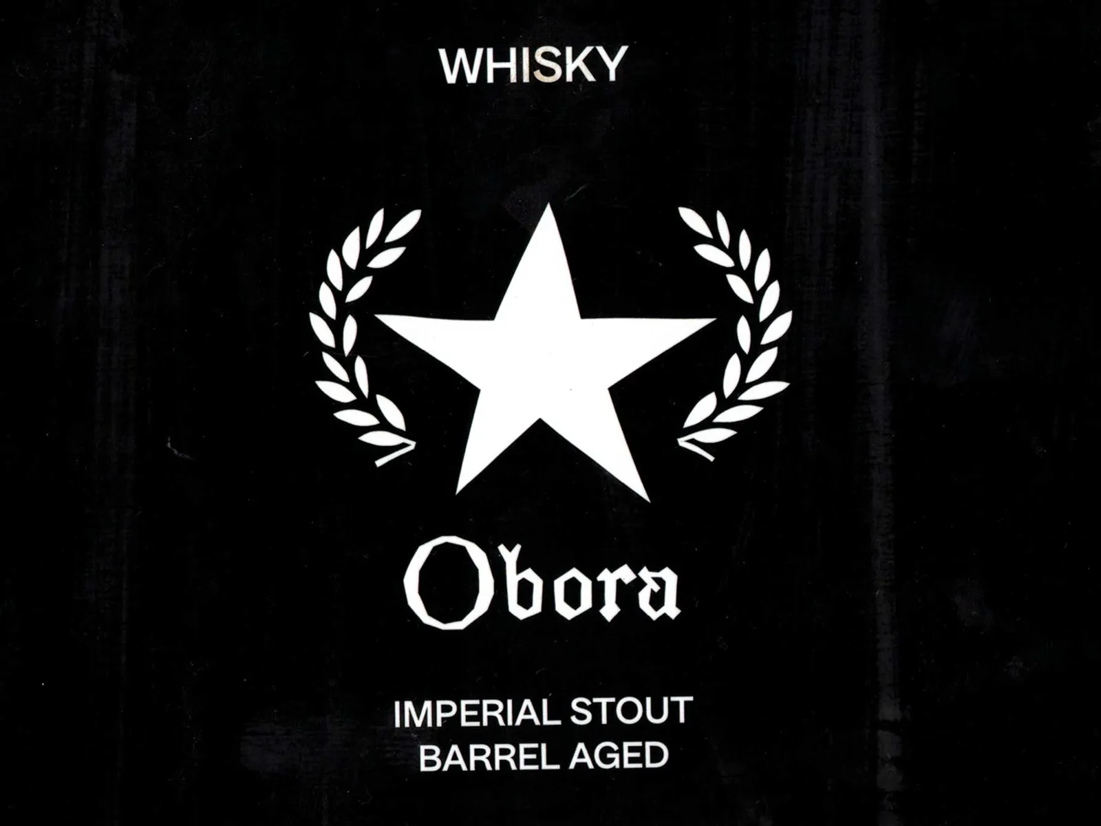 Whisky Barrel Aged 31° — Imperial Stout, Obora