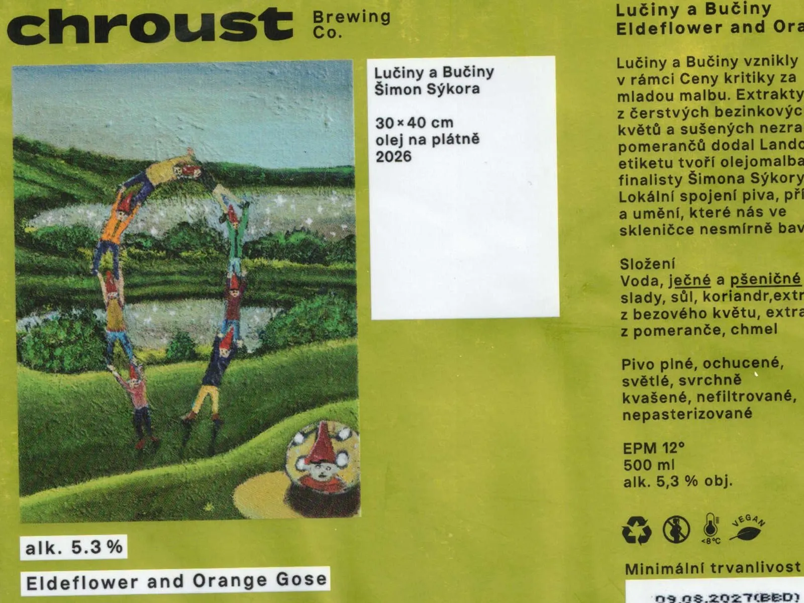 Elderflower & Orange 12° — Gose, Chroust