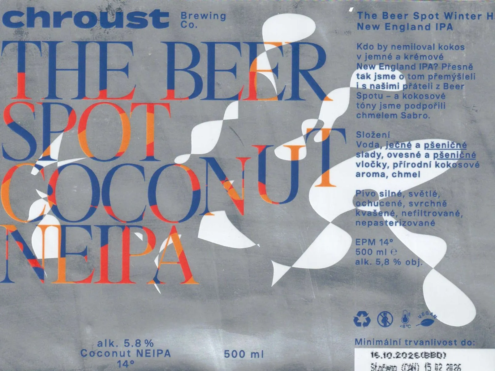 The Beer Spot Coconut 14° — New England IPA, Chroust