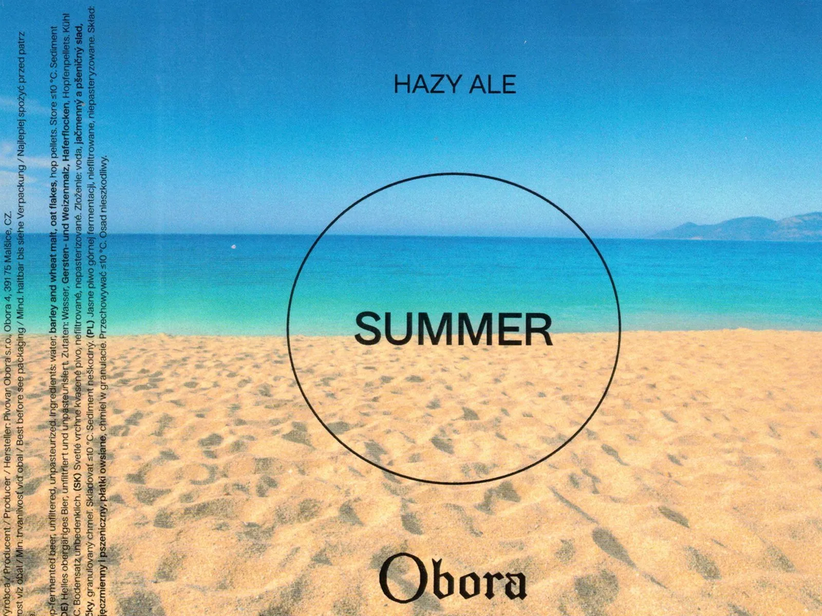 Summer 10° — Hazy Ale, Obora