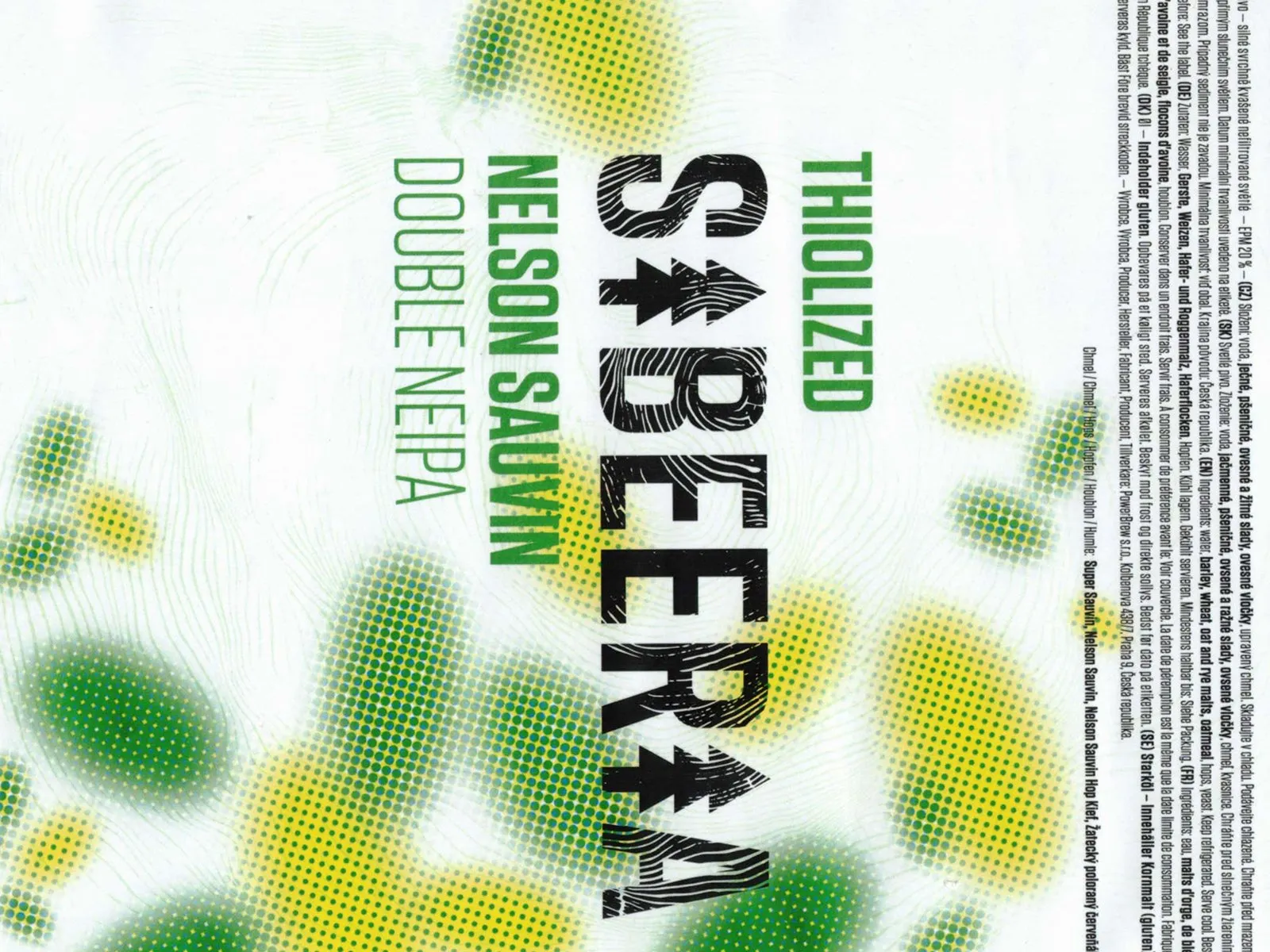 Thiolized Nelson Sauvin 20° — Double NEIPA, Sibeeria