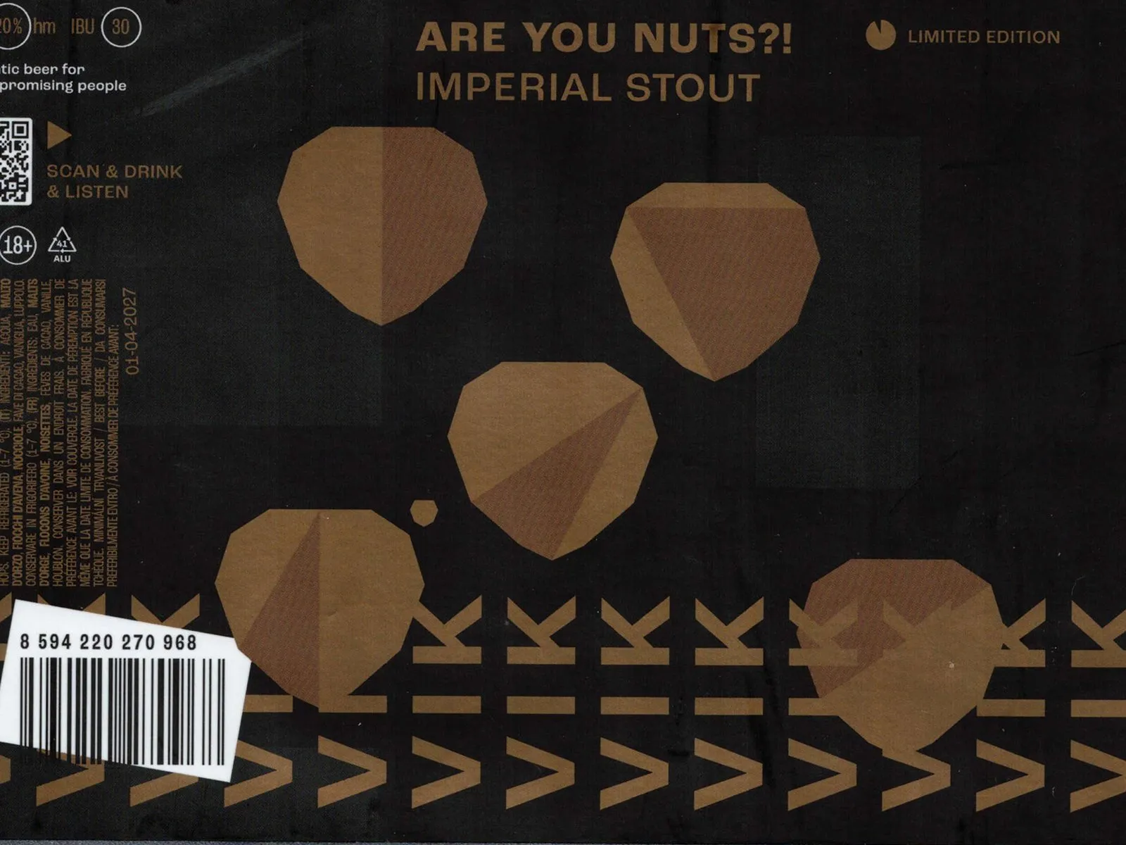 Are you nuts ! 20° — Imperial Stout, Vik