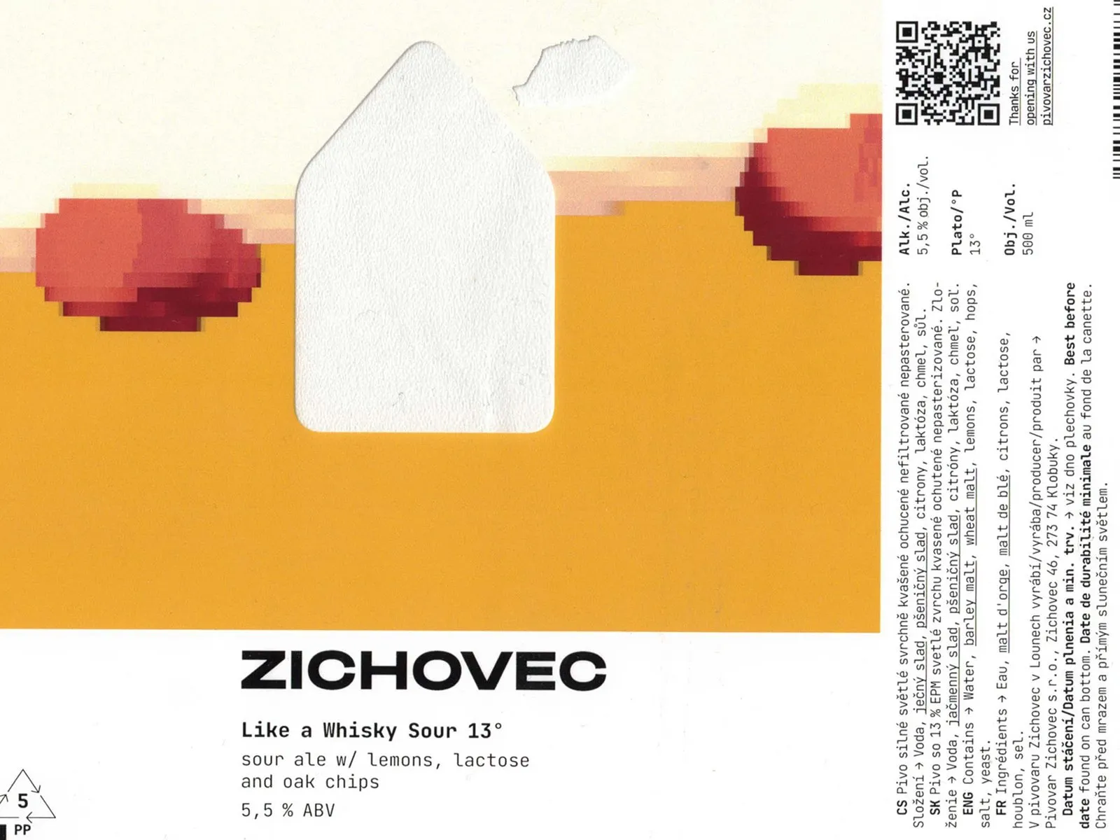 Like a Whisky Sour 13° — Sour Ale, Zichovec