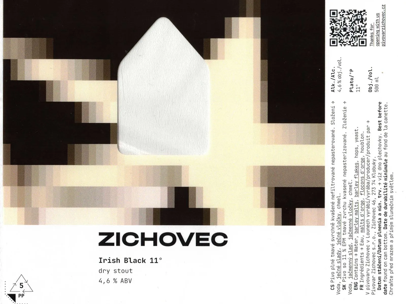 The Irish Black 11° — Stout, Zichovec